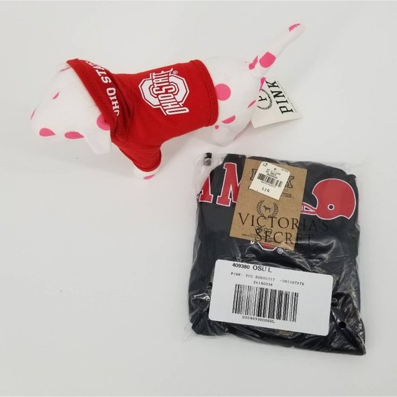 Victoria's Secret PINK Collegiate Ohio State Bundle Large BodySuit - Picture 2 of 6